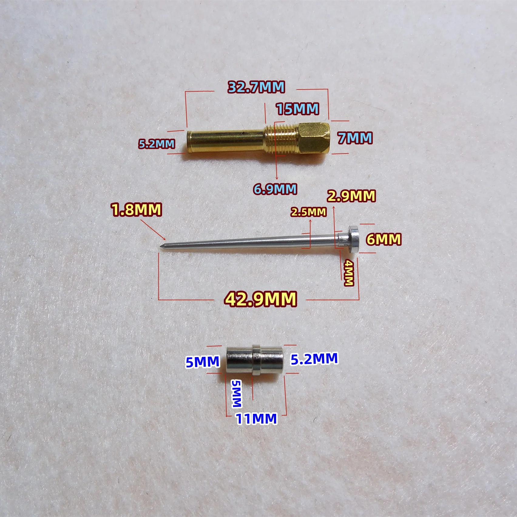 For Honda Rebel 250/CMX 250/CA250 motorcycle carburetor repair kit (single carburetor version) with plunger assembly