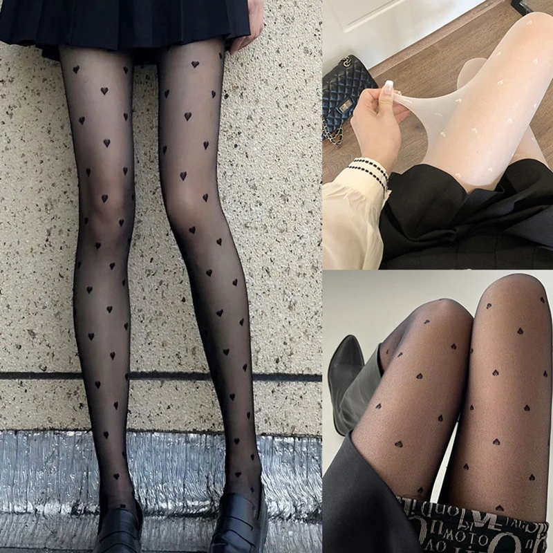 Bas de cuisse en nylon sans couture pour femmes, collants fins, lingerie sexy, rayé, punk, streetwear