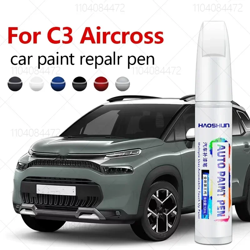 

Для Citroen C3 Aircross 2017-2025 PF1 ручка для ремонта краски Touch Up средство для удаления царапин DIY автоаксессуары черный, белый, синий, серый, зеленый