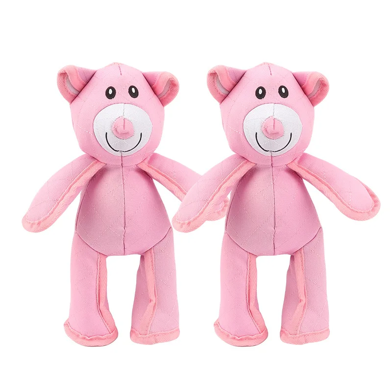 Hundespielzeug, herrschsüchtige Kauen, Plüschhunde, Quietschspielzeug, Teddybär, hält beschäftigt, langlebig, robust, robustes Kauspielzeug für Hunde, große Hunde – Detail 7