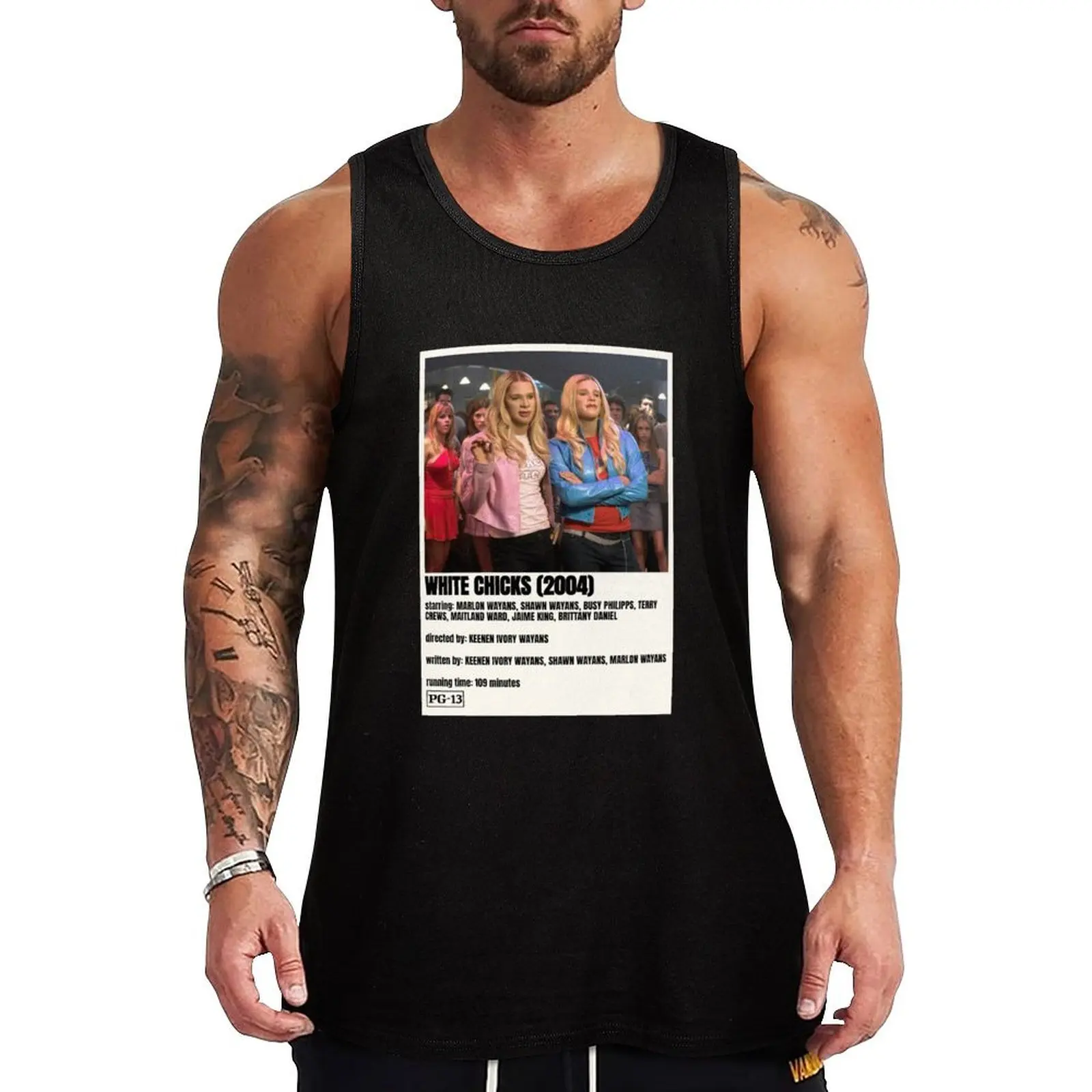 

White Chicks Movie Poster Tank Top Anti Shrink Tank Top Durable Casual Sleeveless Shirt