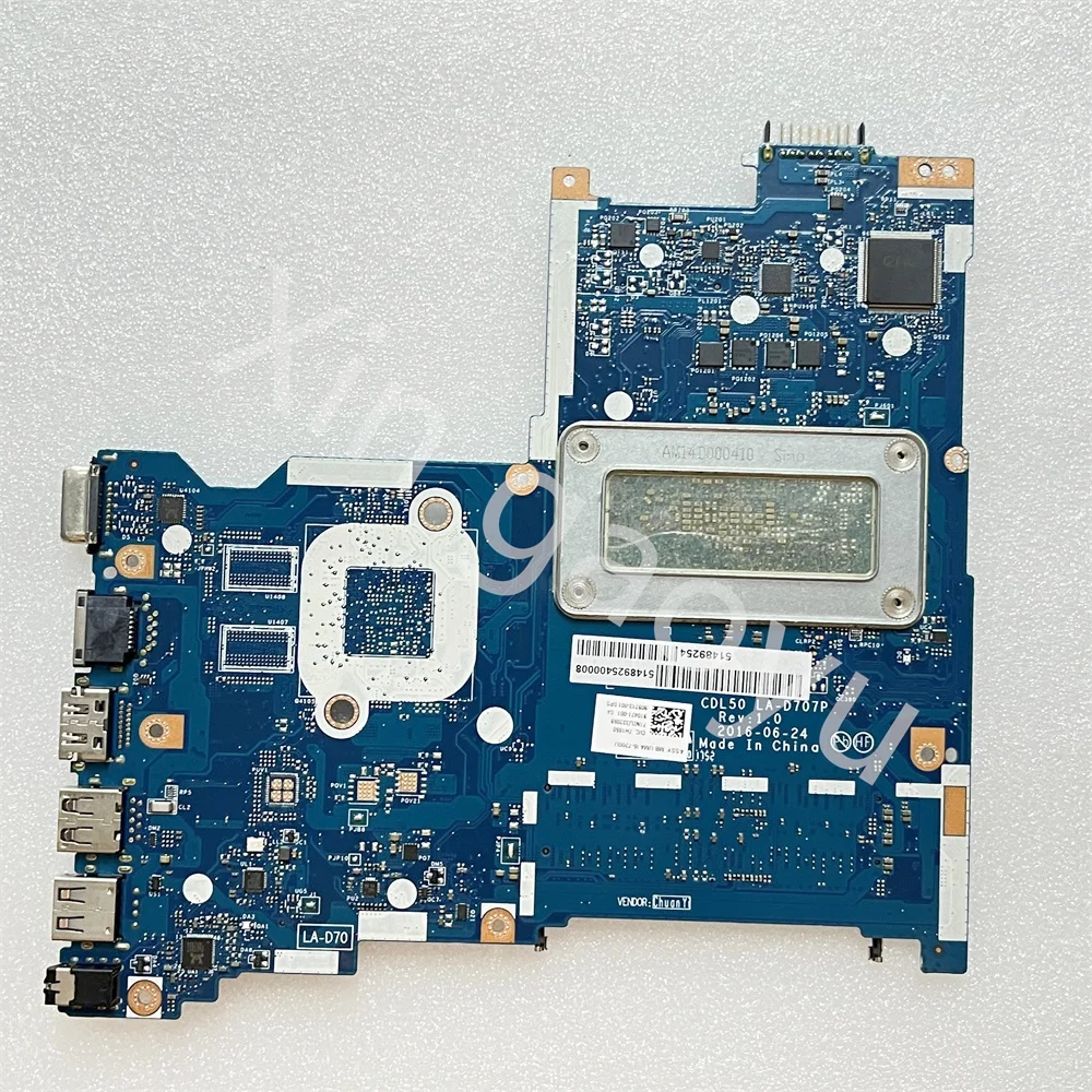 Imagem -02 - Motherboard Laptop Original para hp Teste Perfeito para hp 15-ay 15t-ay I57200u I7-7500u Cpu 909213601 909213001 Cdl50 La-d707p