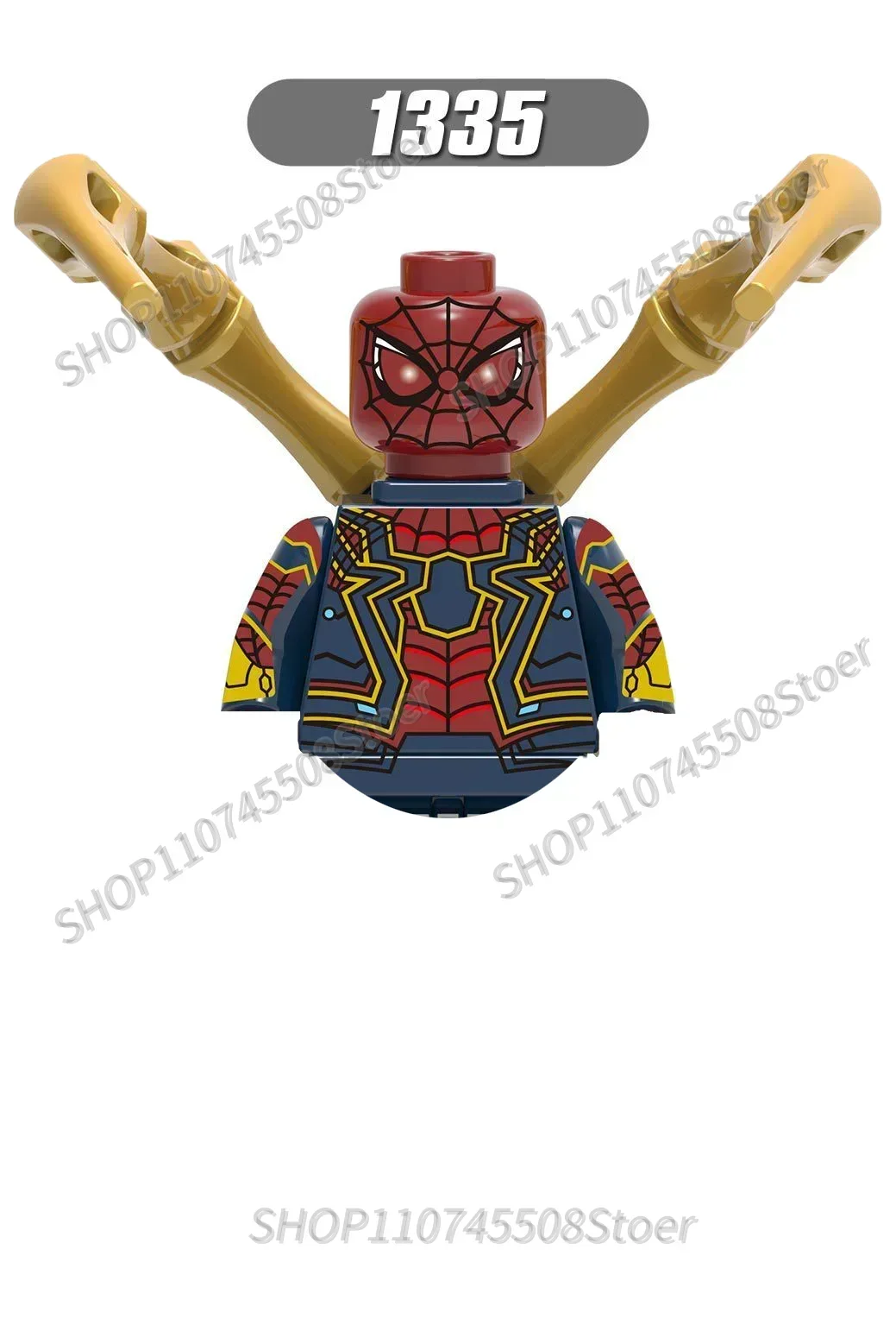 Heiße Sammelspielzeuge Marvel Bausteine Iron Man Thor Vision Mini-Bausteine Anime Partygeschenke