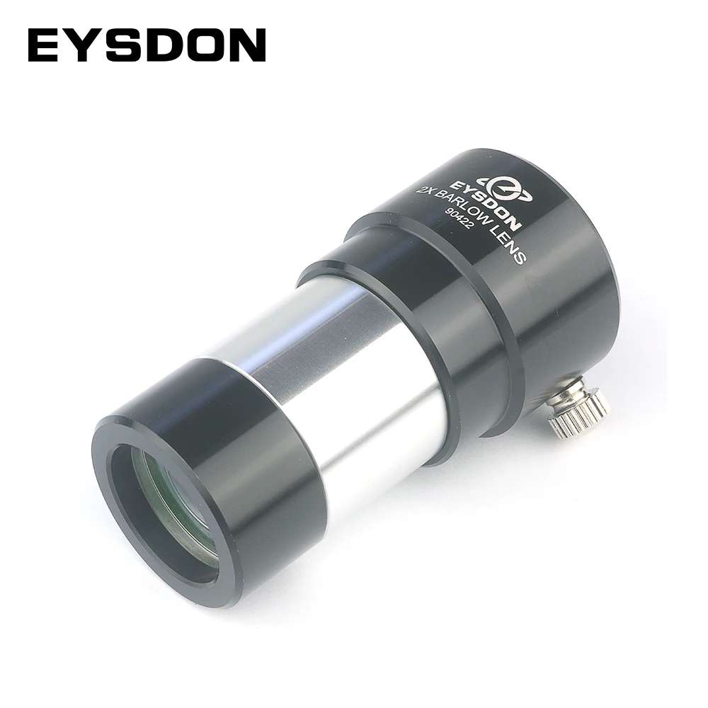 

EYSDON 1,25 дюйма, 2 линзы Барлоу — металл с полным многослойным покрытием для астрономического телескопа и монокулярного окуляра