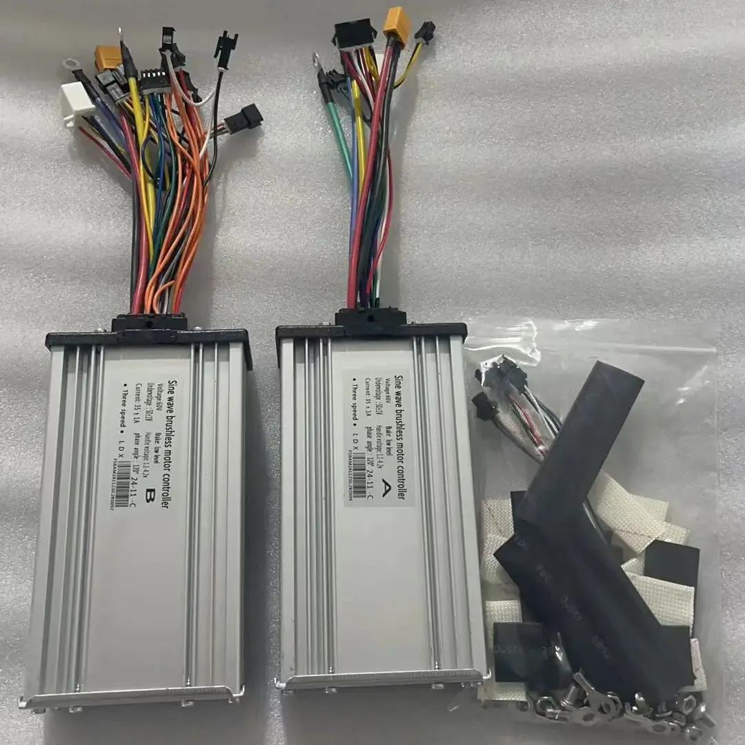 Arwibon Q06 electric scooter parts & accessories 60v 35A Dual sine wave brushless motor controller Replacement for repairing