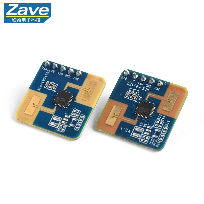 Hailingke Human Presence Sensor LD2410B Millimeter-Wave Radar Sensing Module with Light Sensor and Bluetooth Support