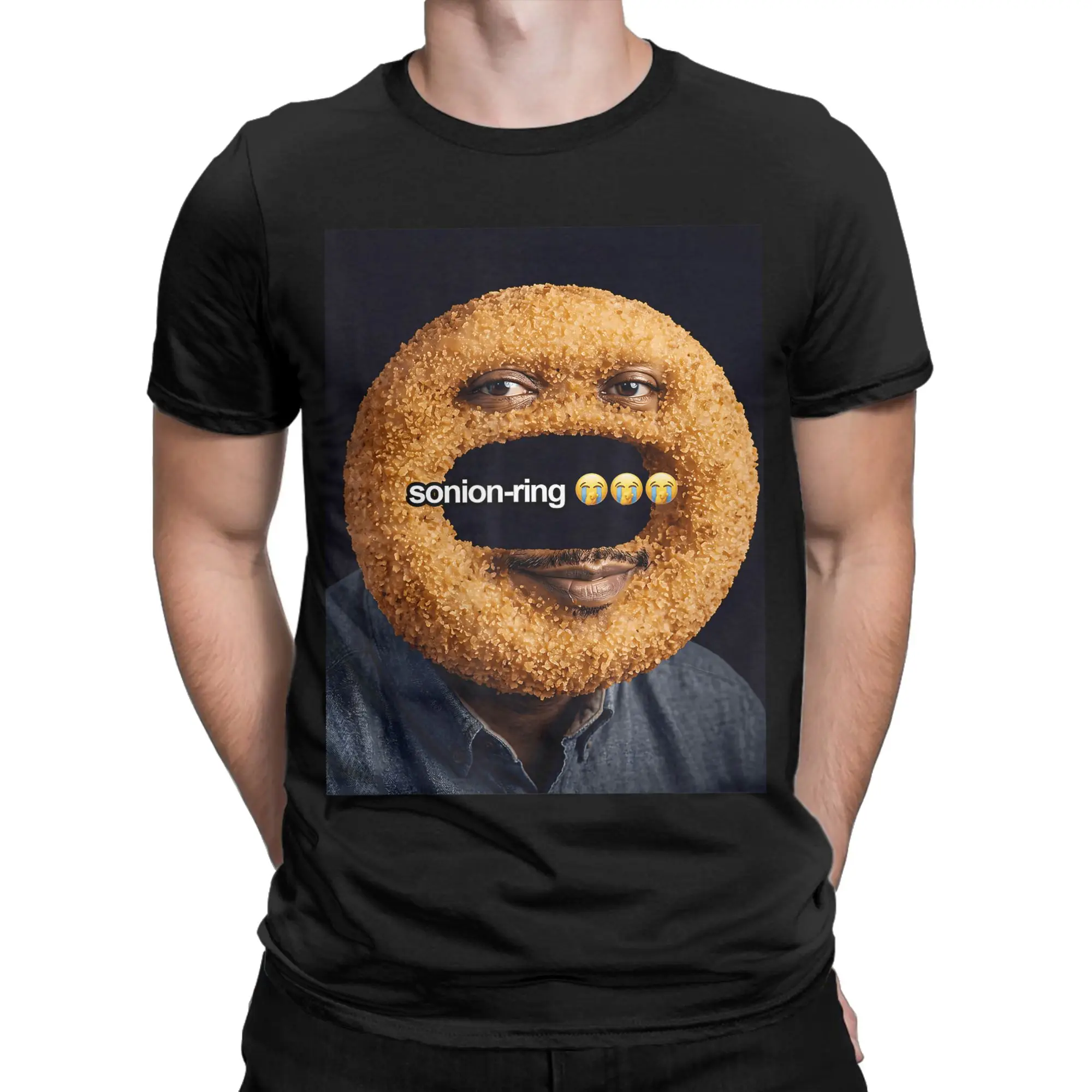 Streetwear T-Shirt Summer Funny SONION Ring Meme Son Brainrot Popular T Shirts Tee Shirt for Men's Y2K Short Sleeve Clothes