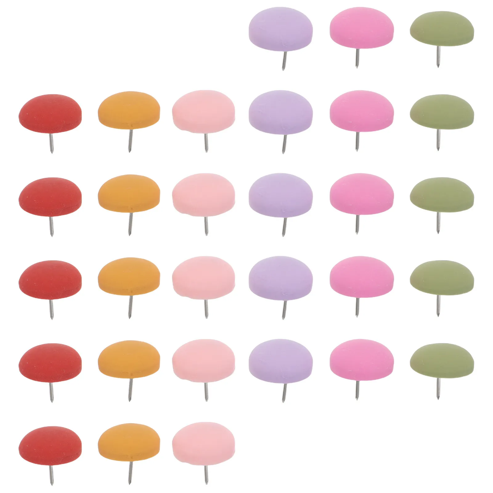 

Macaron Push Pins Colorful Office Decorative Thumbtacks for Bulletin Boards Efficient Wall Organization Supplies