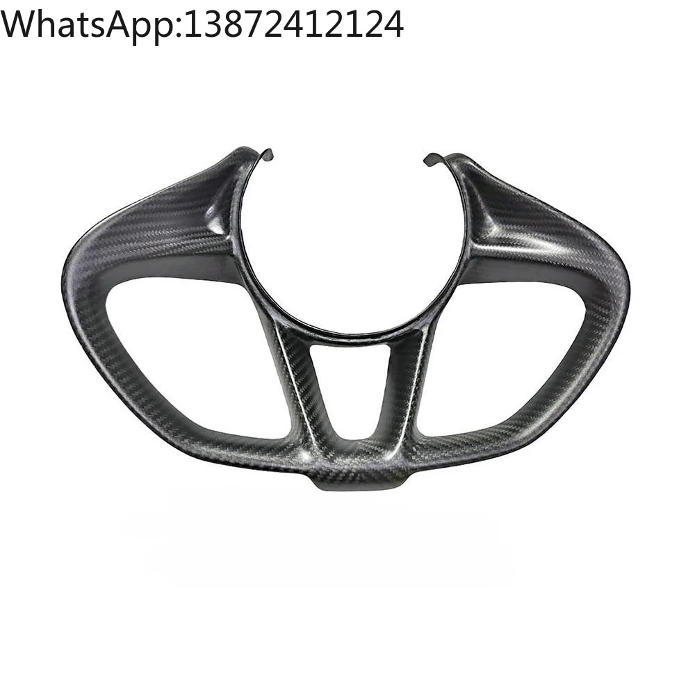 

High Quality Steering Wheel Decorative Cover for McLaren 720S Dry Carbon Fiber Steering Wheel