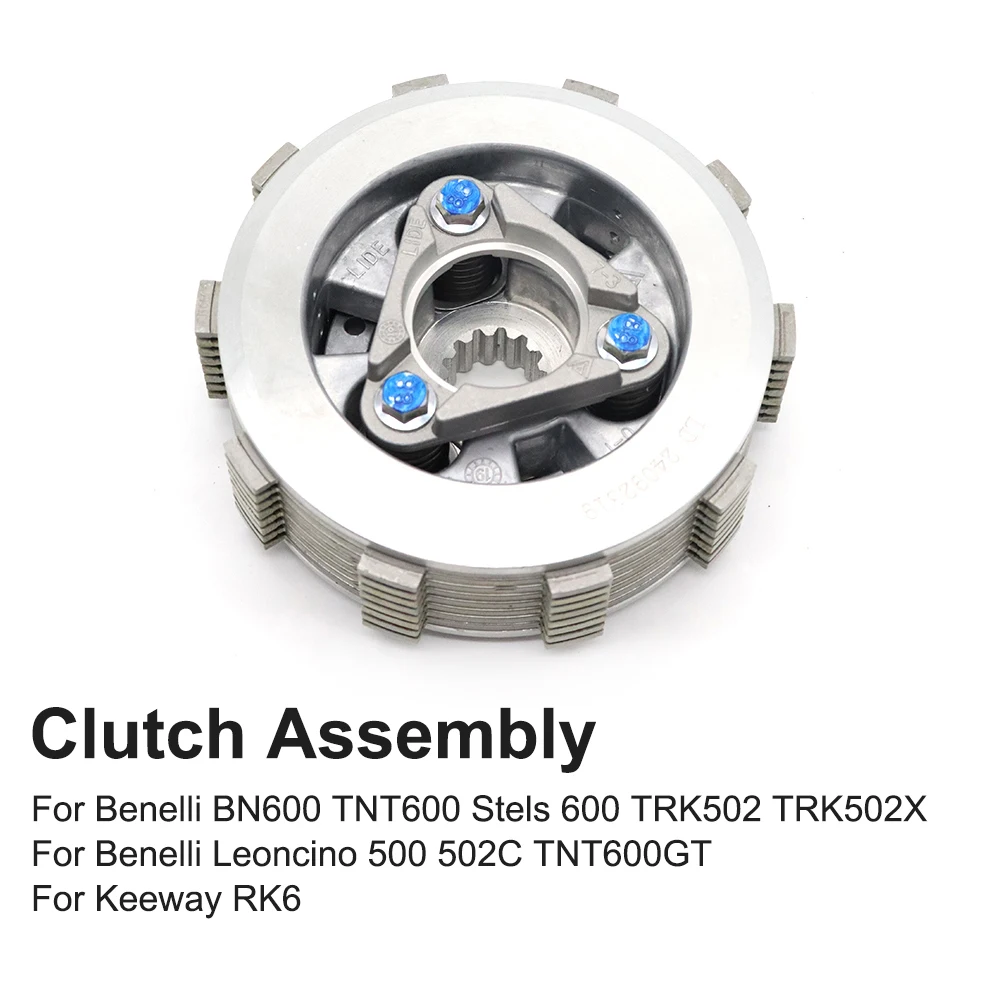 

For Benelli BN600 TNT600 Stels600 Keeway RK6 TRK502 TRK502X Leoncino 500 502C TNT600GT Motorcycle Slipper Clutch Assembly Drum