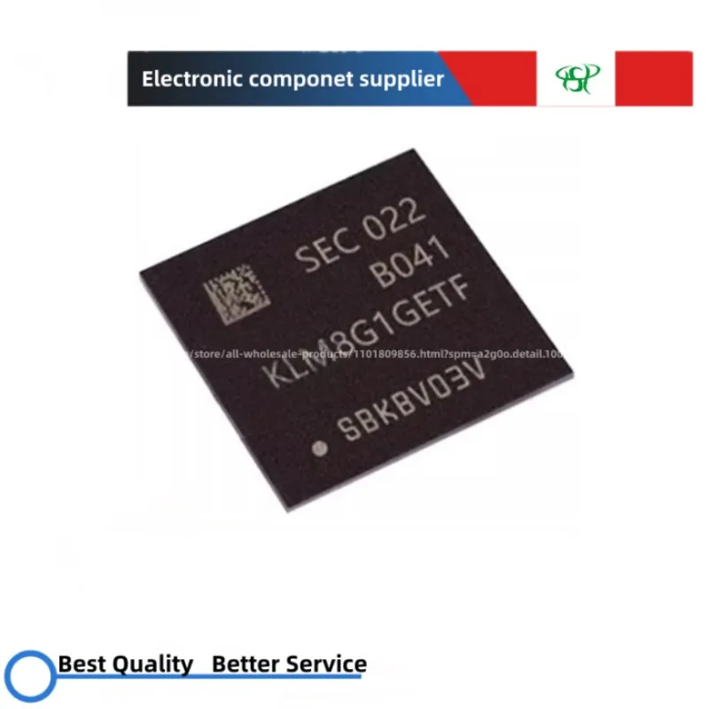 

5pcs~10pcs Brand-new original KLM8G1 GETF-B041 8GB EMMC 5.1BGA153 memory chip in stock