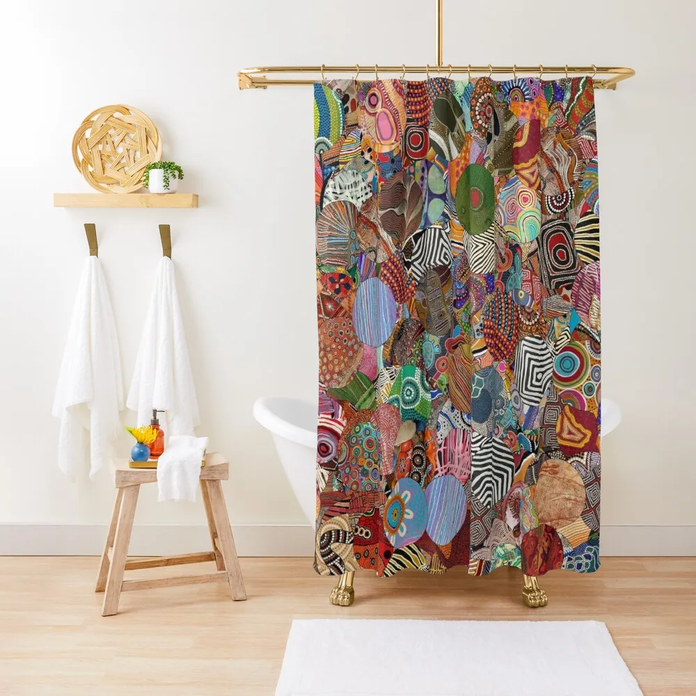 

Indigenous Australian Art Shower Curtain Luxury Bathroom Shower Shower For Bathroom Set Curtain