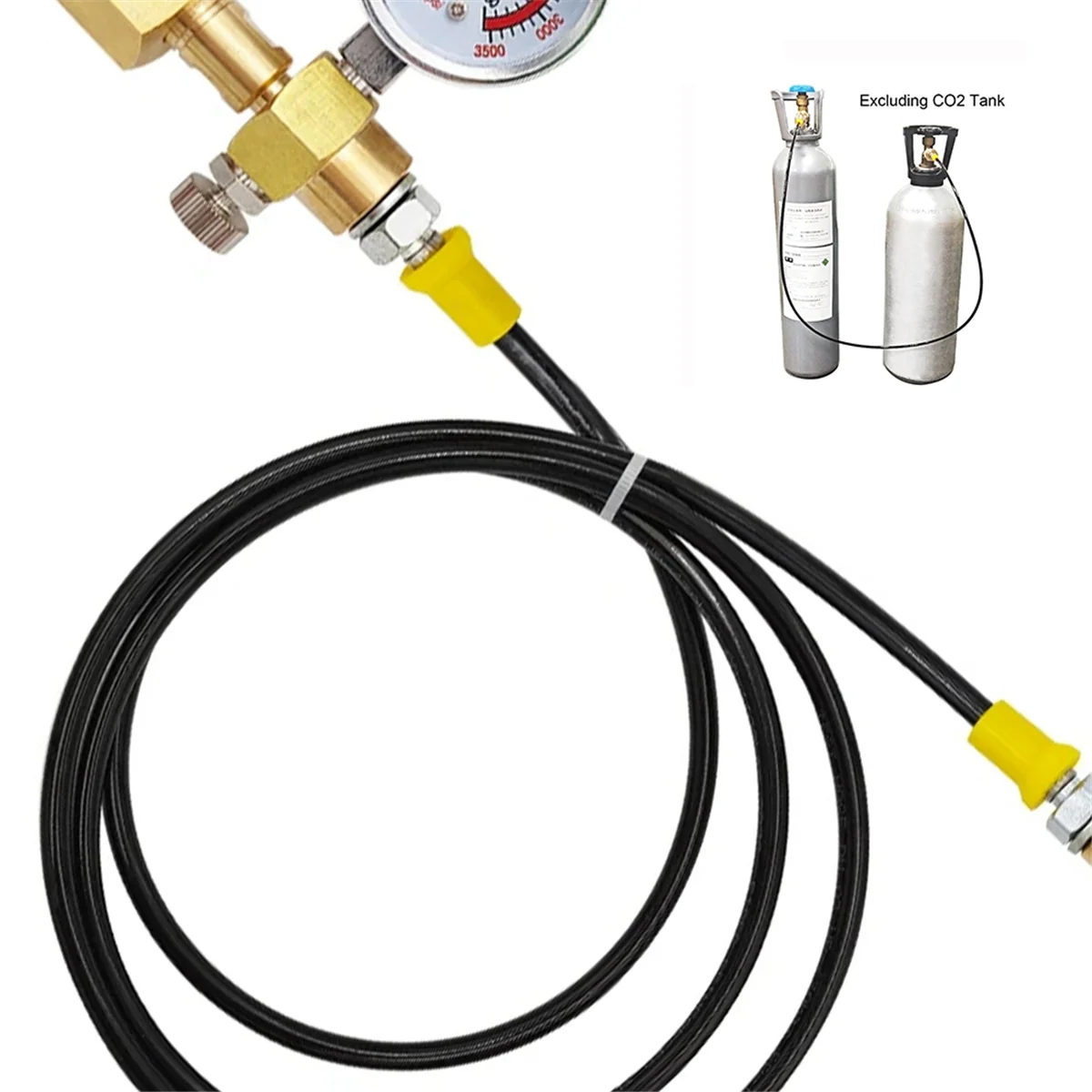 A002 Refilling Station Charging Adapter Transfer Nitrogen CO 2 From 40L Bottle to Small Welding Tanks G3/4
