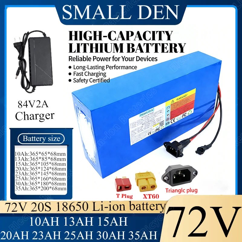 New 72V 35Ah 13Ah 1…