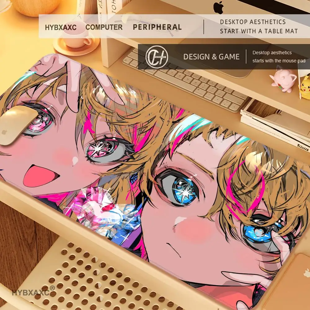 HYBXAXC Needy Girl Overdose Mouse pad Large e-sports player mousepad laptop keyboard pad non-slip mat coaster PC carpet Mousepad