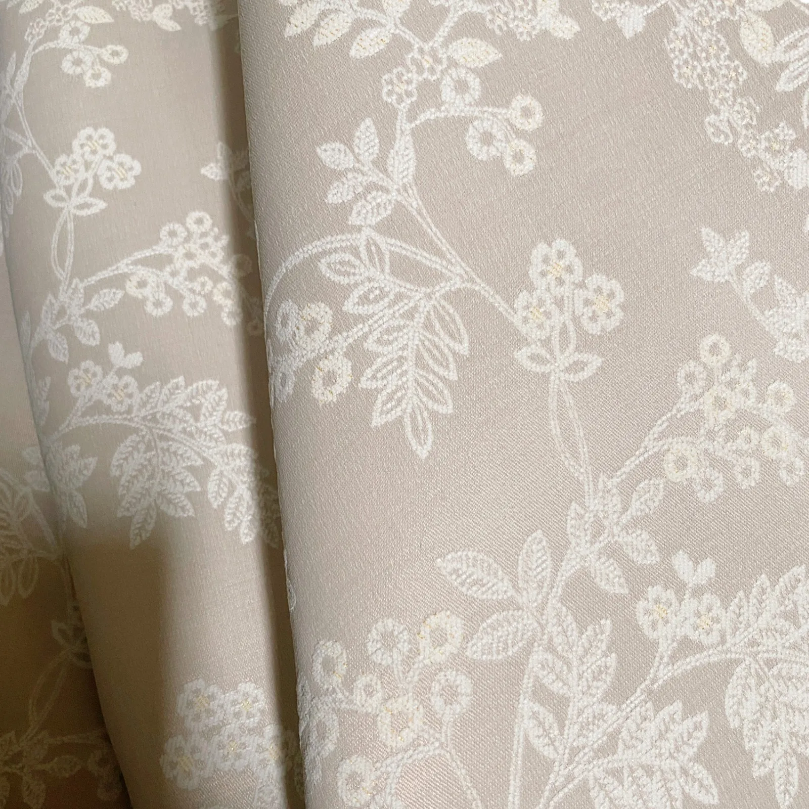 Custom Size New French Romantic Curtains Pastoral Style Light Luxury High-Precision Jacquard Blackout High-end Curtains Decor