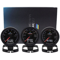 GReddi Gauges 7 Color LCD Digital Display Turbo Oil Press Water Temp Volts Vacuum RPM Voltage Air Fuel EXT Temperature Meter JDM