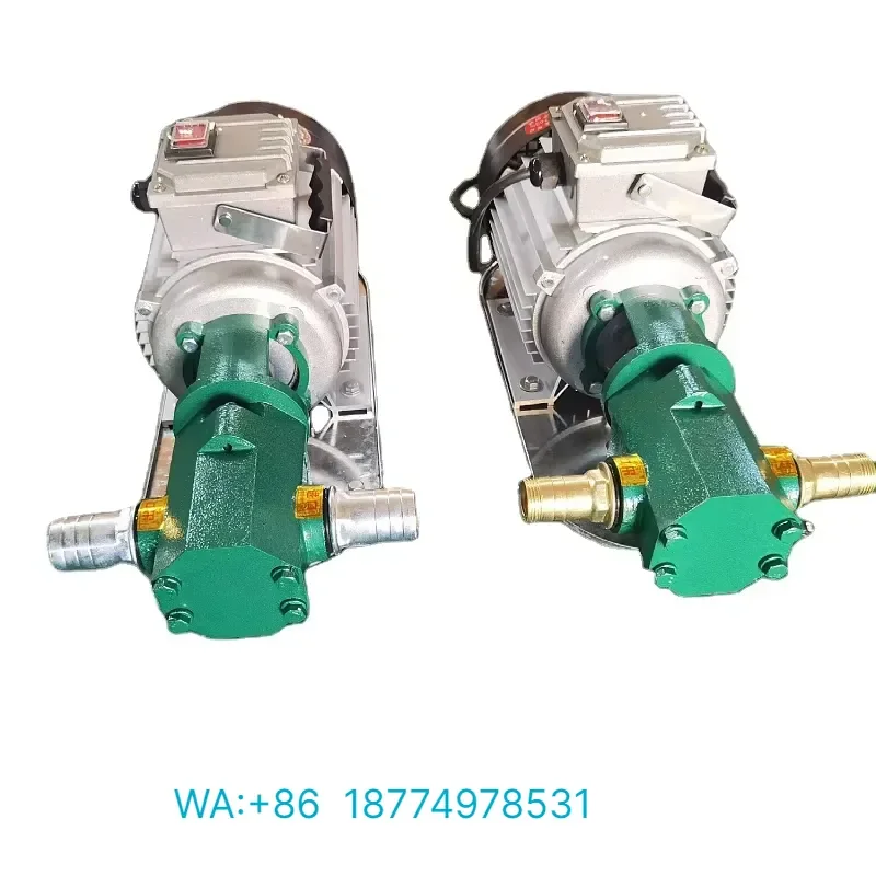 Portable Stainless Steel Gear Pump WCB-50-75-100 for Food Grade Lubricating Oil and Vegetable Edible Oil Conveying