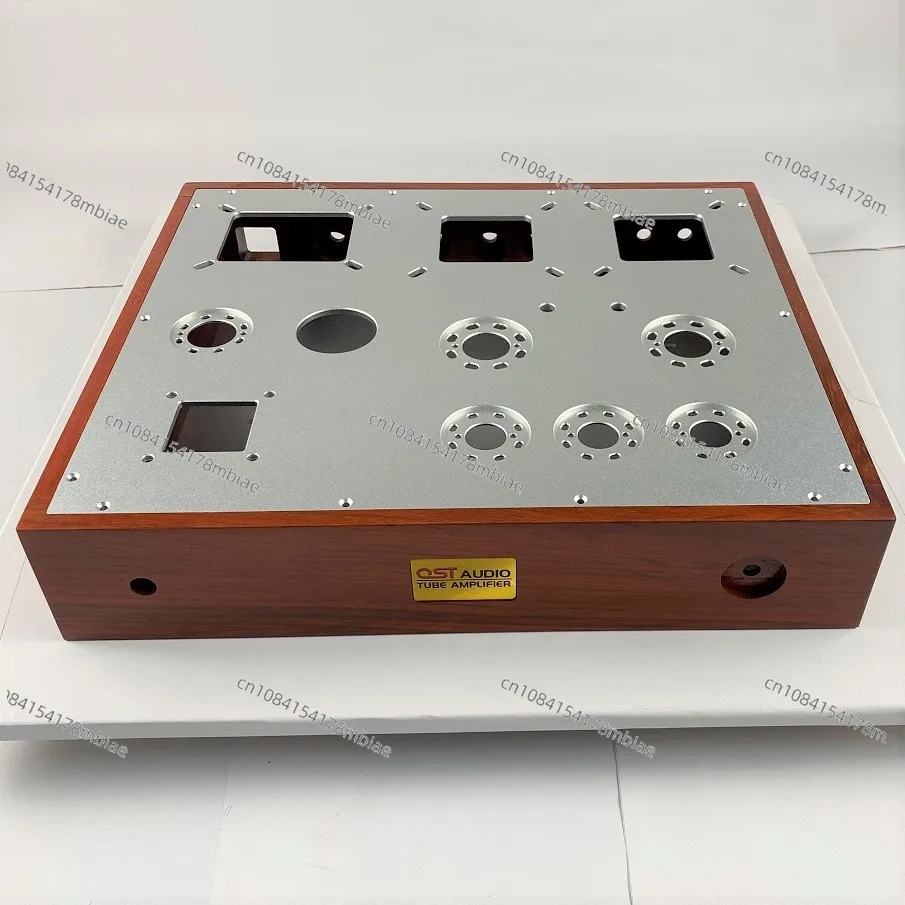 

Gallbladder machine mahogany case before class A power amplifier wooden case Al plate openings single-end kit solid wood case