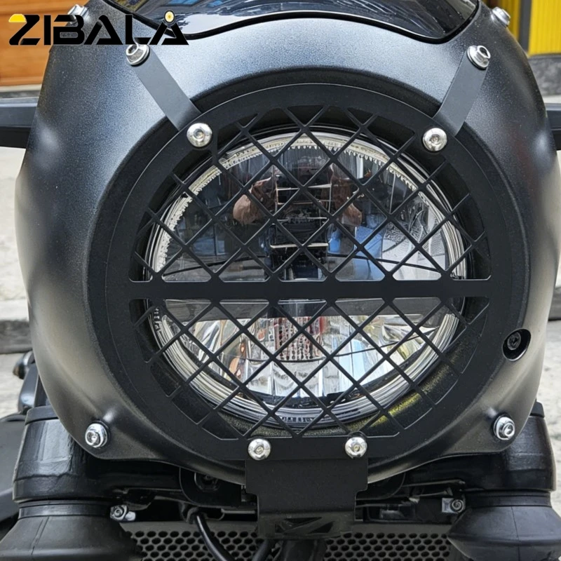 

Headlight Grille Guard For Kawasaki Eliminator 500 SE 2024-2025-2026 Eliminator500 Accessories Motorcycle Head Light Protector