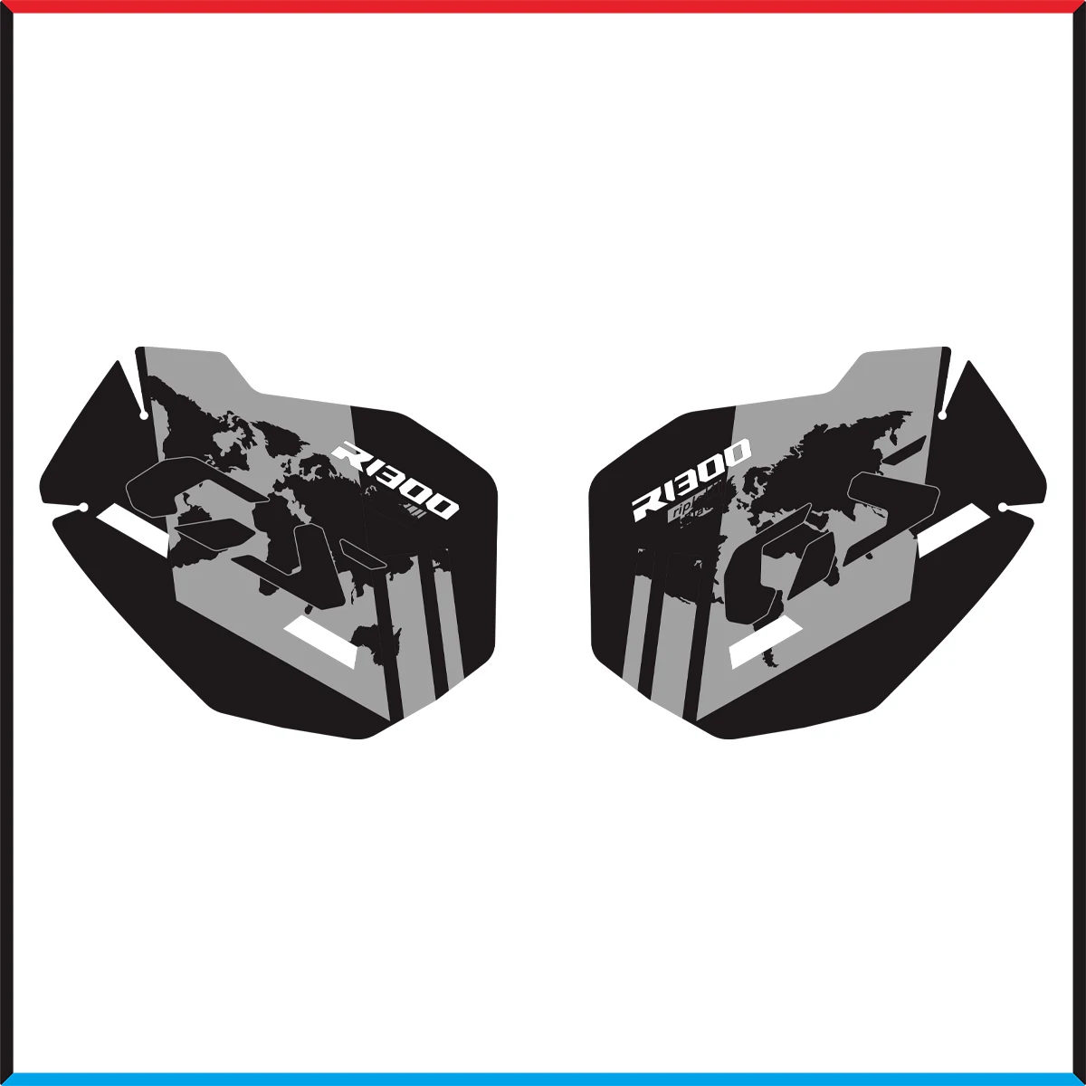 لسيارات BMW R1300GS R 1300 GS 1300 2023-2024 R 1300GS طقم حماية من البولي يوريثان ملحقات حقيبة طبقة حماية الطلاء