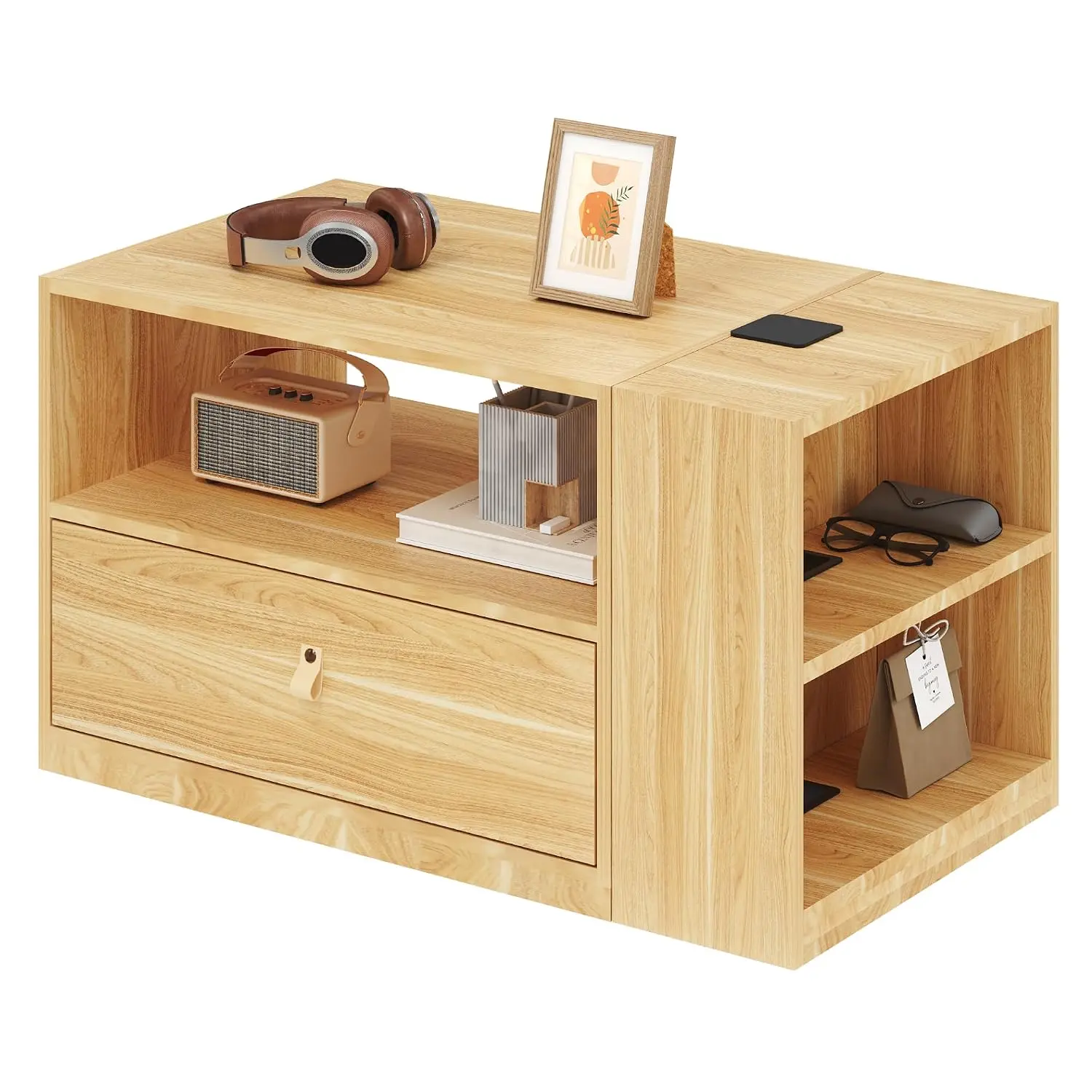 Mobile Office Drawer Cabinet Storage Workstation Computer Desk, Customized