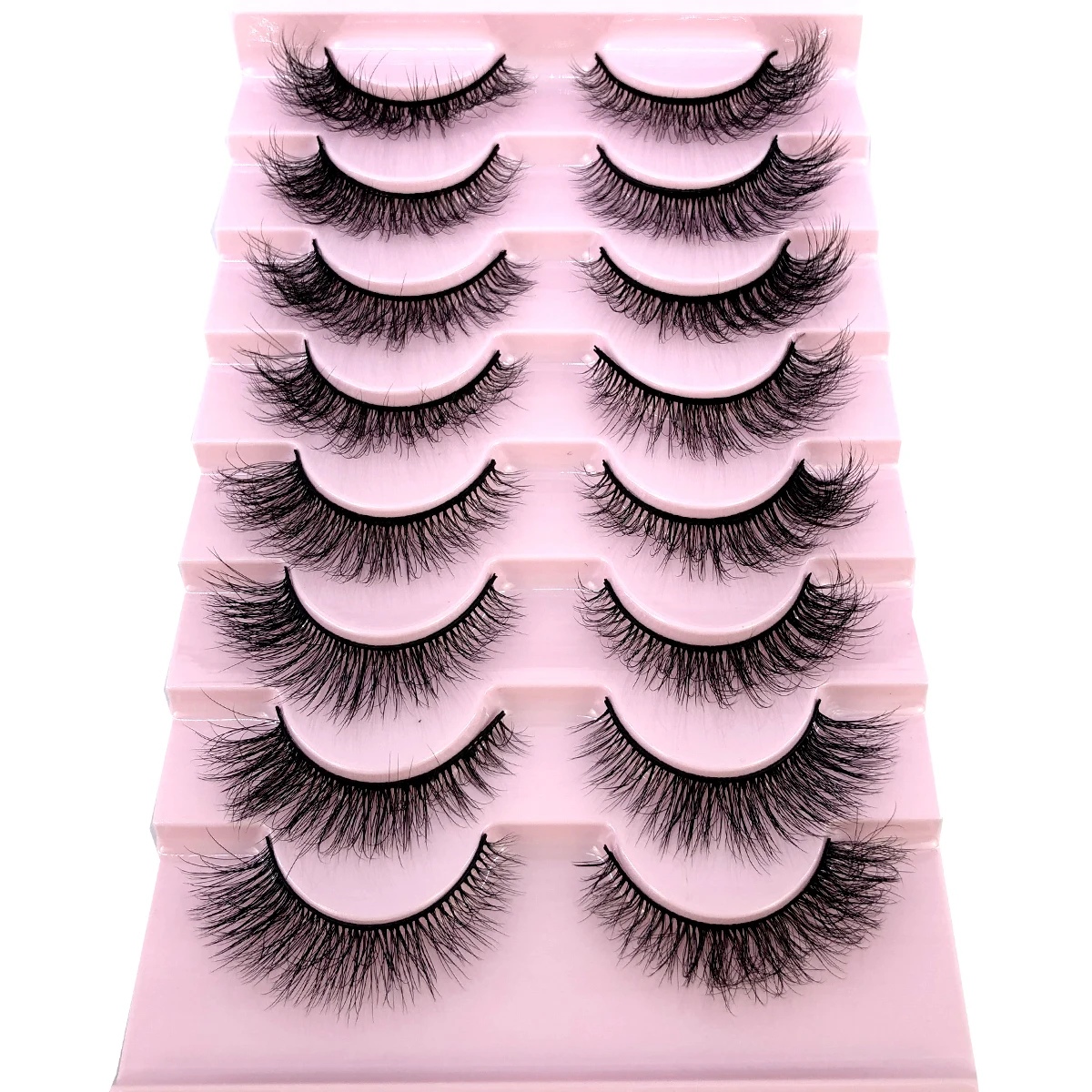 26 Styles 8 pairs natural long 3D mink false eyelashes fake lashes makeup kit Mink Lashes extension eye lashes short eyelashes