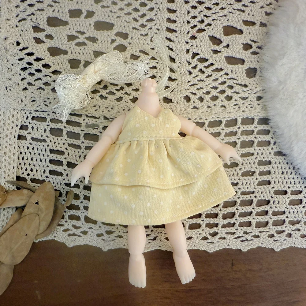 15-17cm BJD Dolls 1/12 Cute Princess Dress Up Doll Doll Toys for Girls Birthday Xmas Gifts 13 Movable Joint 3D Eyes Toy Kids - view 4