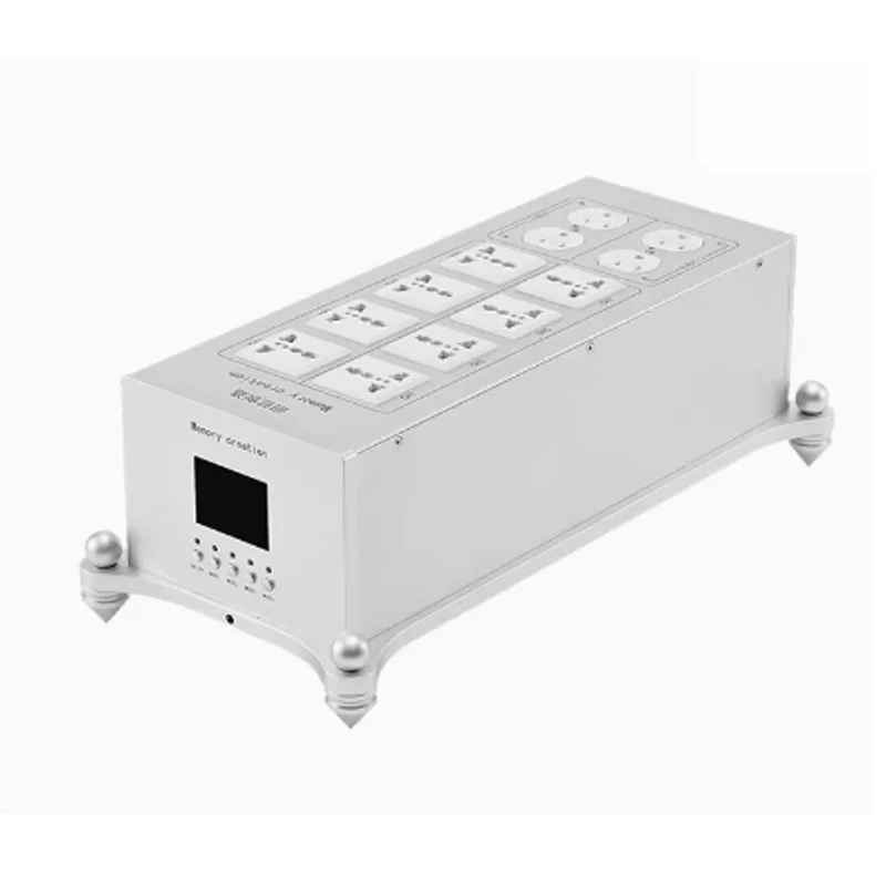 AIYIMA SMSL X6 Интеллектуальный фильтр питания 1000 Вт-5000 Вт Очиститель с защитой от помех HIFI Усилитель CD Audio Специальный фильтр