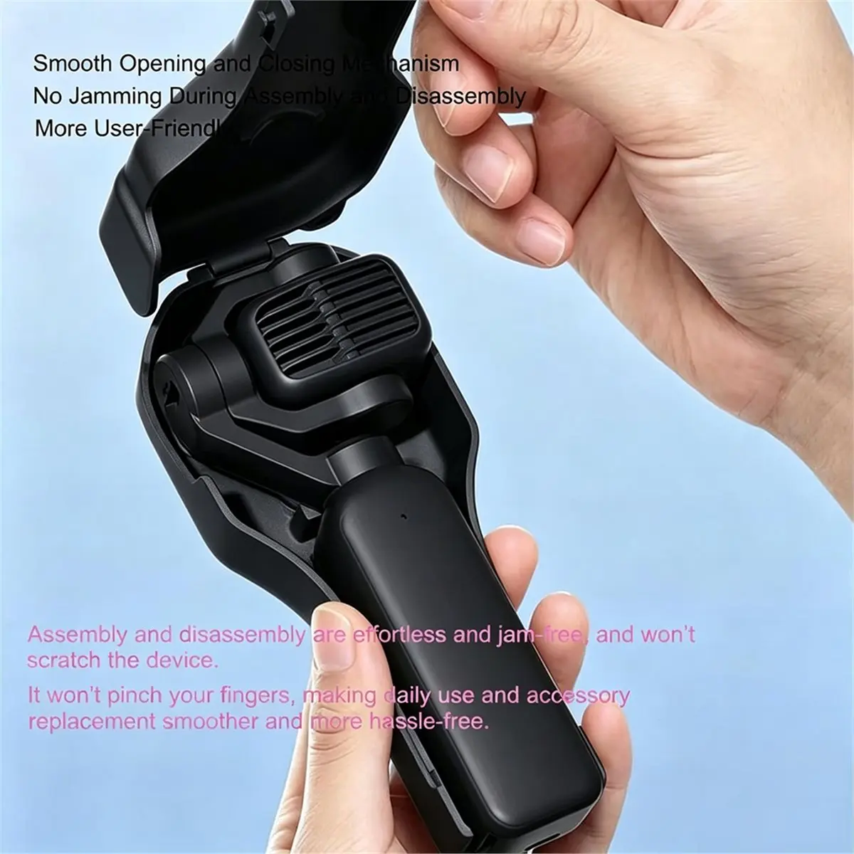 Protective Case Compatible for 4/3 (Black) Hard Shell Carry Case with Storage Anti-Slip