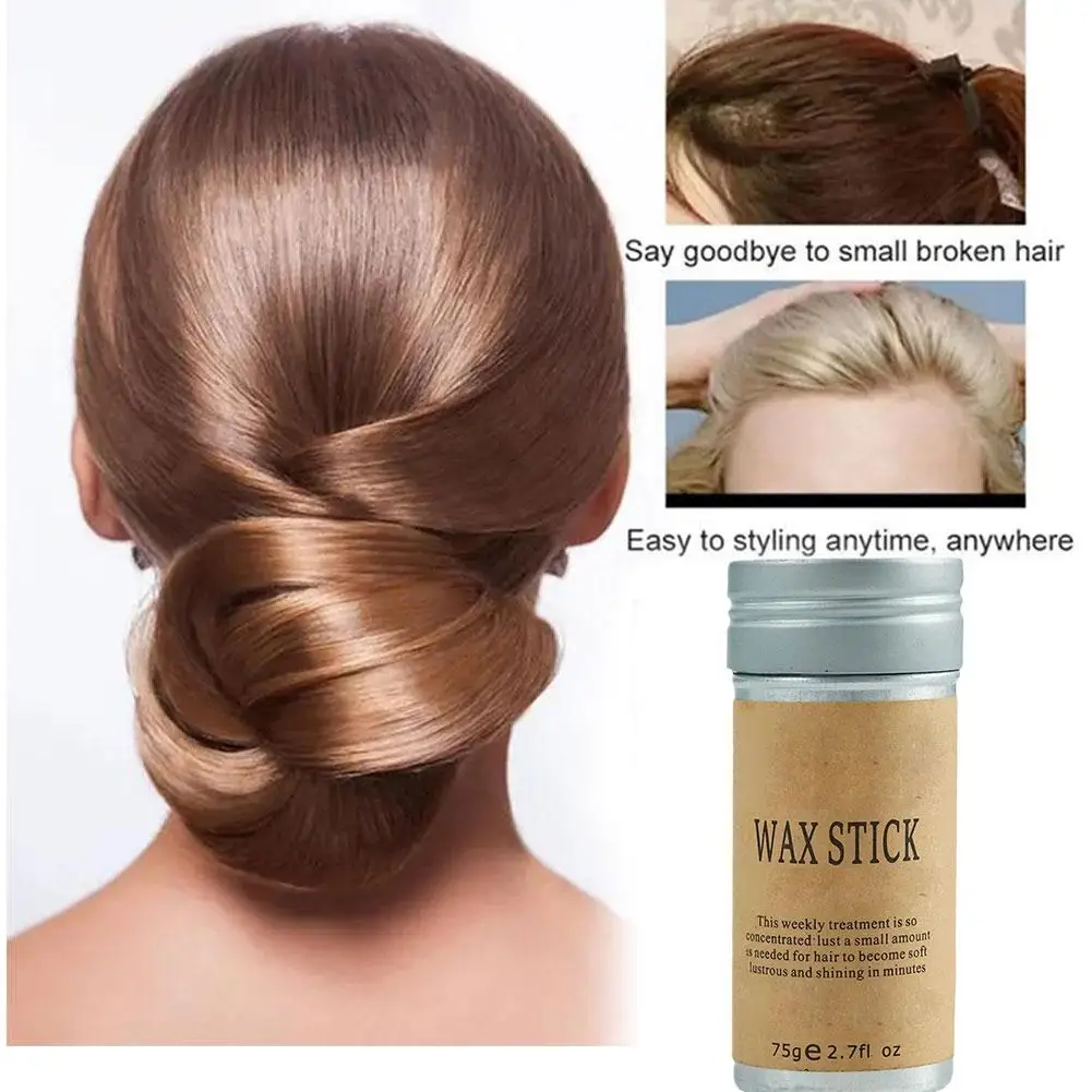 Profession elle gebrochene Haare Artefakt Haar Wachs Stick Gel Creme Styling Haar Frizz feste flauschige Kinder Männer und Frauen Styling-Tools