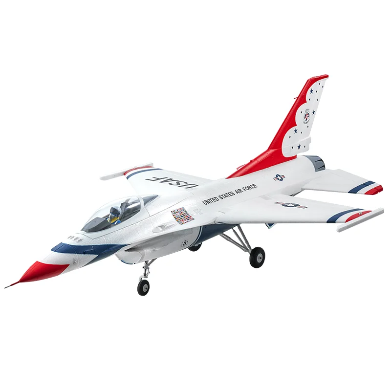 FMS F16 Rc Fighter Airplane 64Mm Ducted Fan Epo Fixed Wing Fighting Falcon Outdoor Flying For Adult Hobby Aviation Enthusiasts