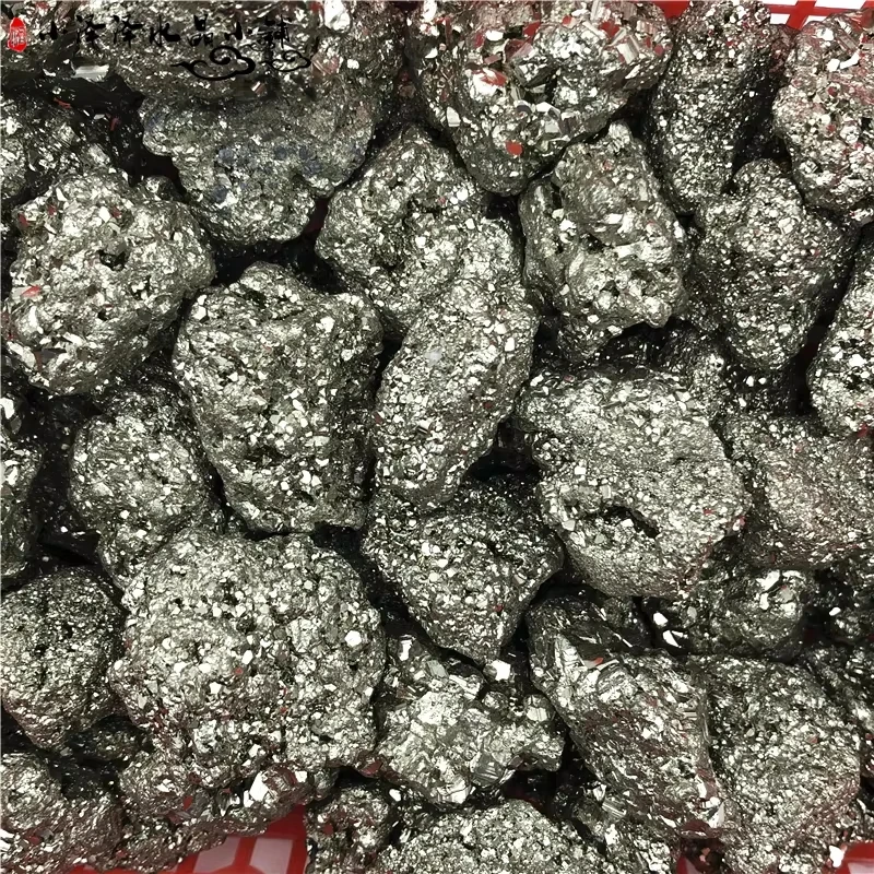 1/4 lb Iron Pyrite Fools Gold Gemstone Crystals Natural Chispa Gem Rock Specimen