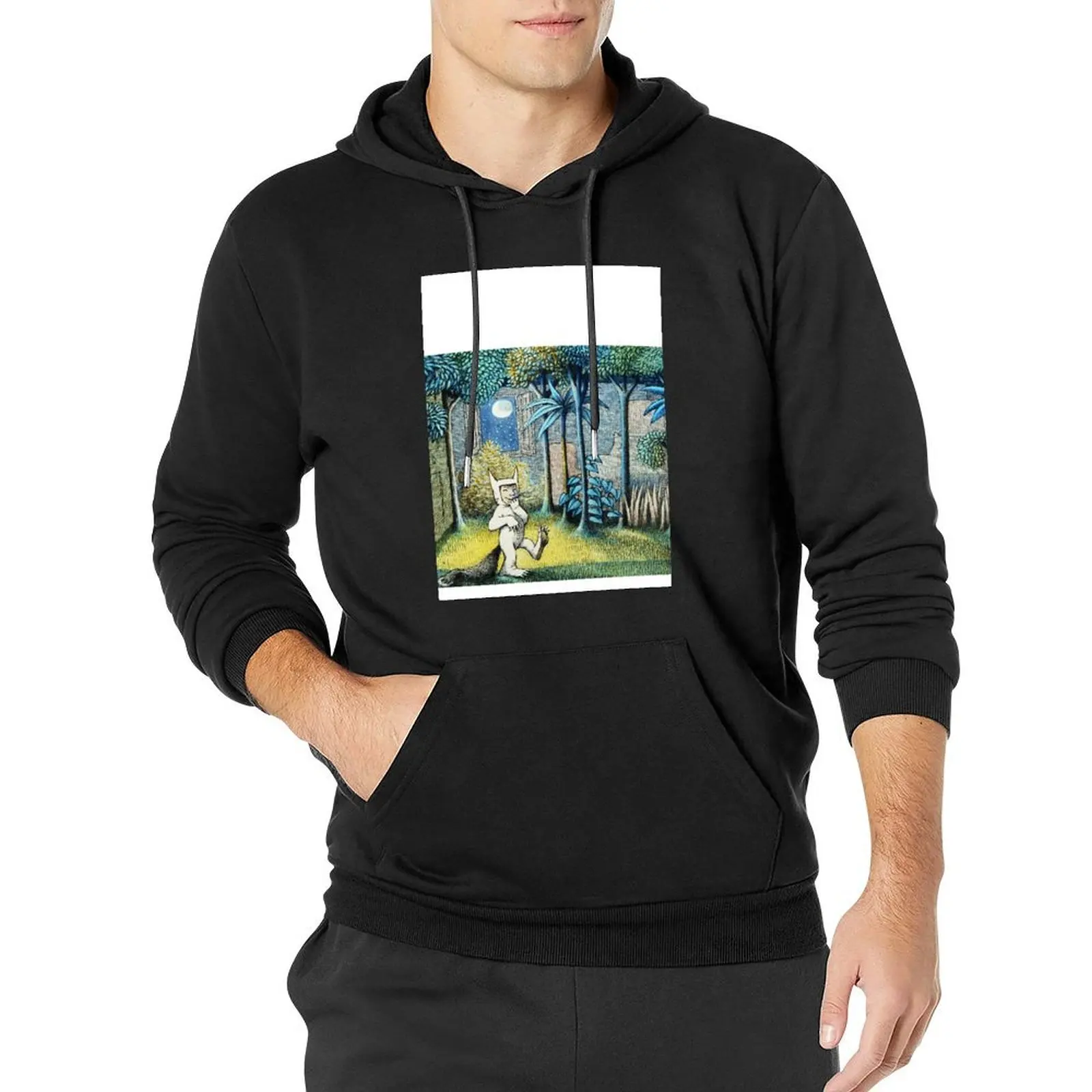 

Where the Wild Things Are - Max in the jungle Pullover Hoodie hooded shirt men clothes male clothes men's clothes hoody