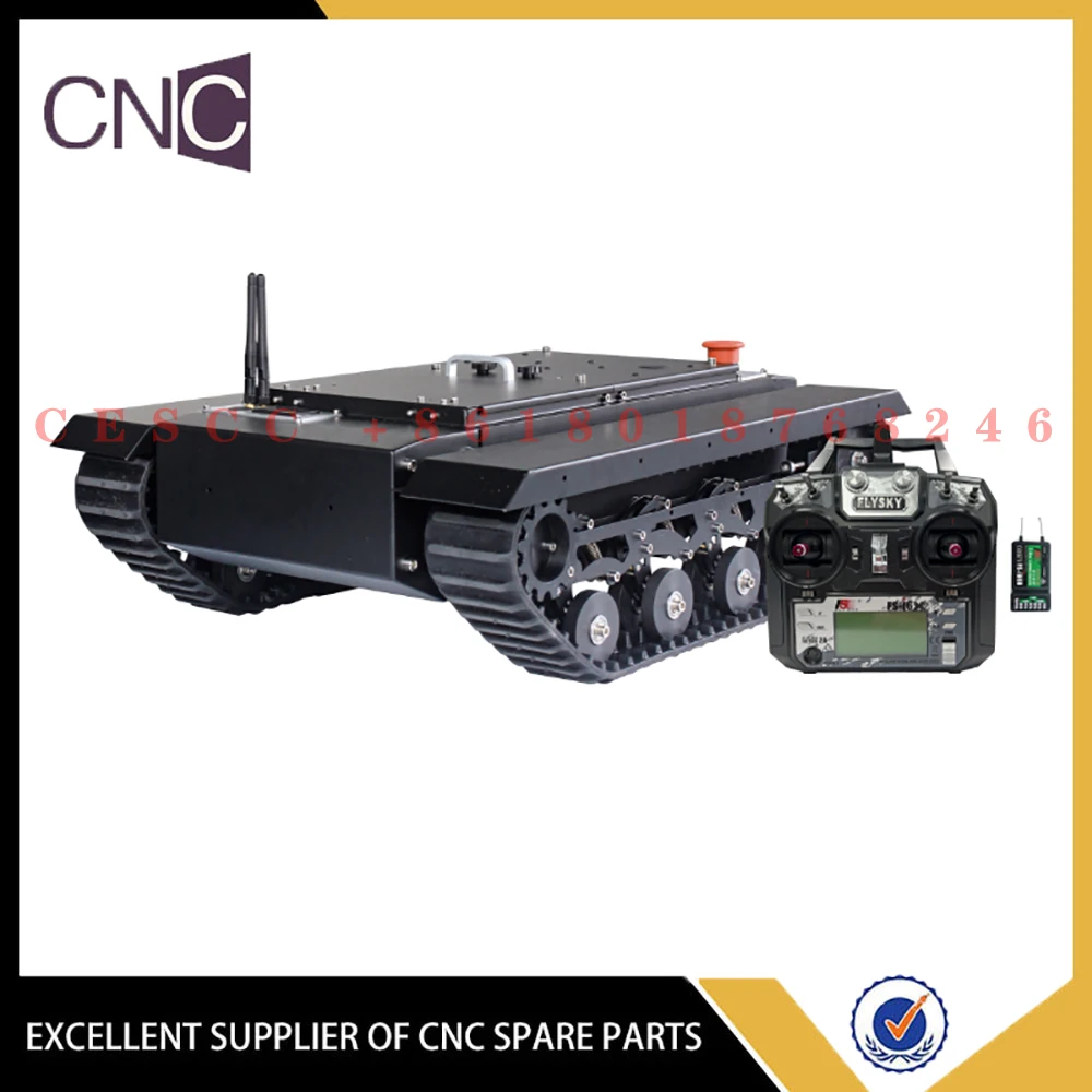 TR500S DC brushless motor rubber track chassis all-terrain off-road industrial robot development platform