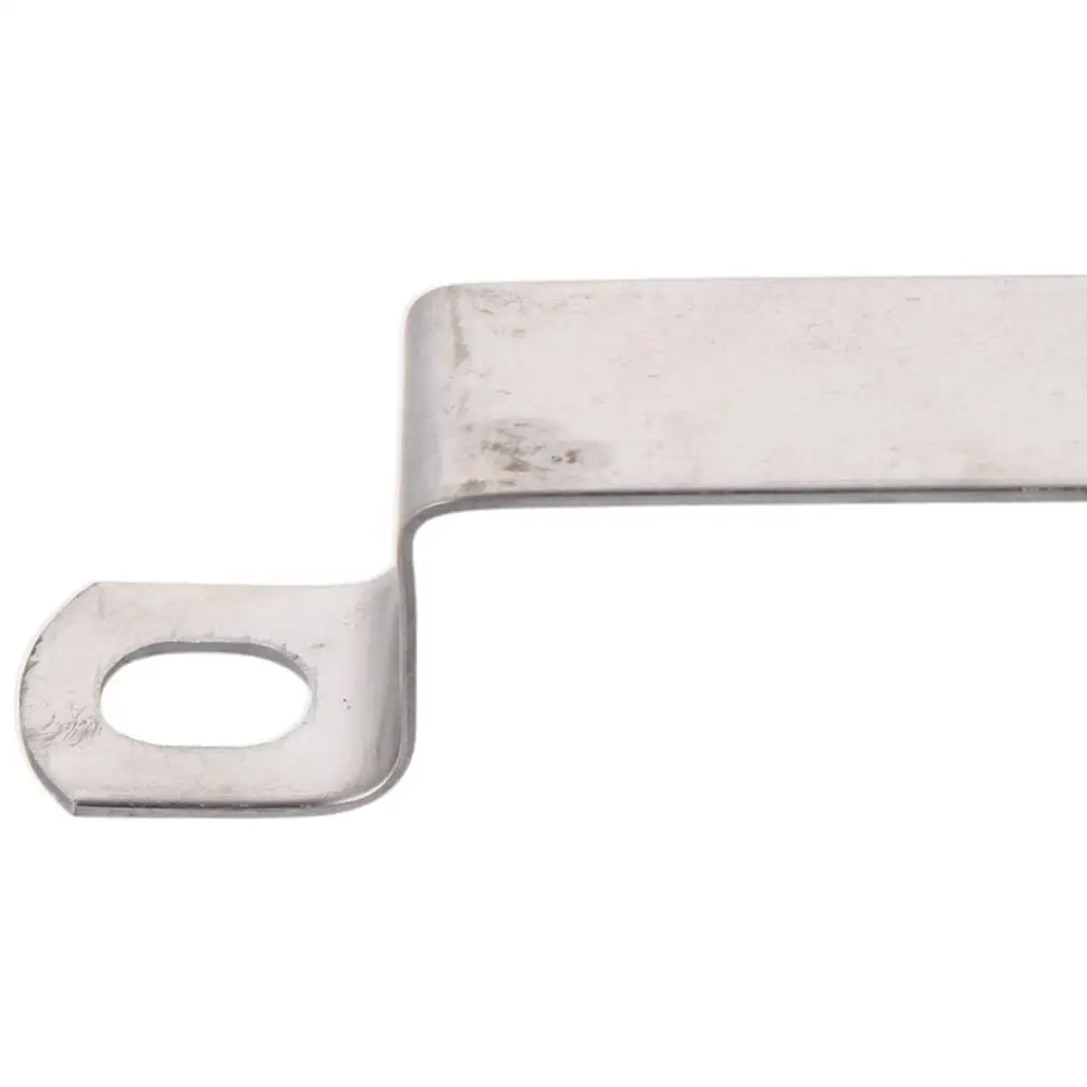 

6 шт. прочные U-образные соединительные кронштейны из нержавеющей стали 304, U-образный кронштейн 23 x 51,5 мм, серебряные хомуты для труб, крепление для домашних труб