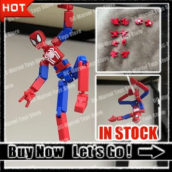【W magazynie】 Nowy nadruk 3D magnetyczny atrakcja Spiderman Dummy 13 wieloprzegubowe akcesoria do figurek dostosowane prezenty zabawki