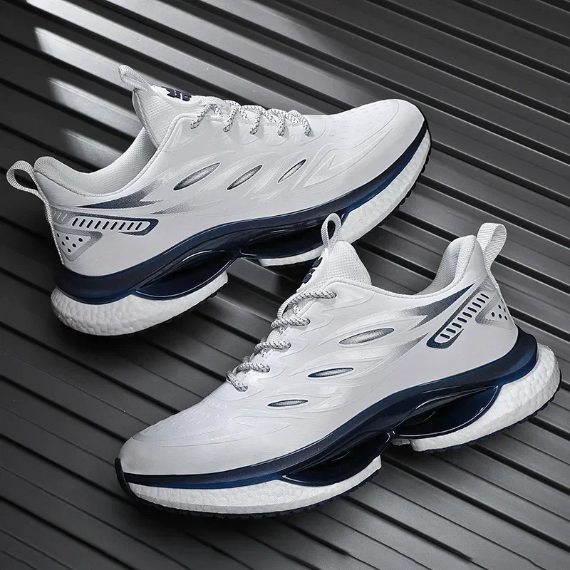 Men Mesh Breathable Running Shoes Carbon Plate Cushioning Sports Training Jogging Shoes Sneakers Comfort Tennis Shoes Men2025