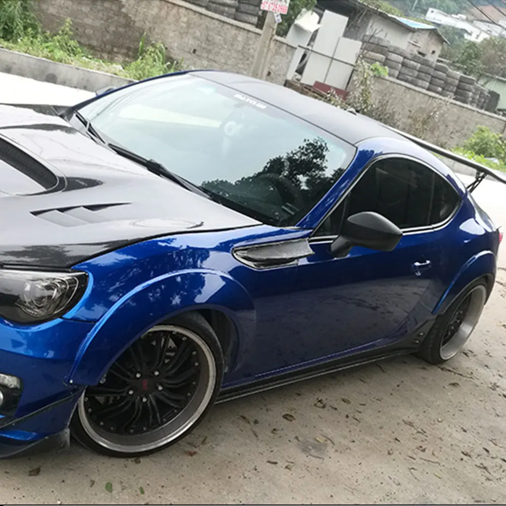 For Subaru BRZ Toyota GT86 Body Kit Modified With Wide Body Wheel Arch Shaped Mudguard Diffuser High-quality Carbon Fiber FRP