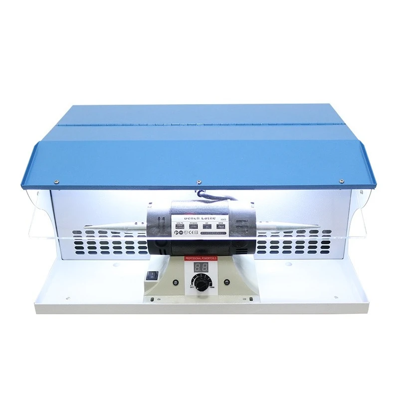 

Small desktop double-head polishing machine digital display grinding vacuum cloth machine