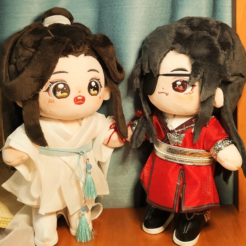 

Heaven Official Blessing Xie Lian Hua Cheng Plush Cotton Doll Tian Guan Ci Fu San Lang Stuffed Plushie Anime Cosplay Figure Toy