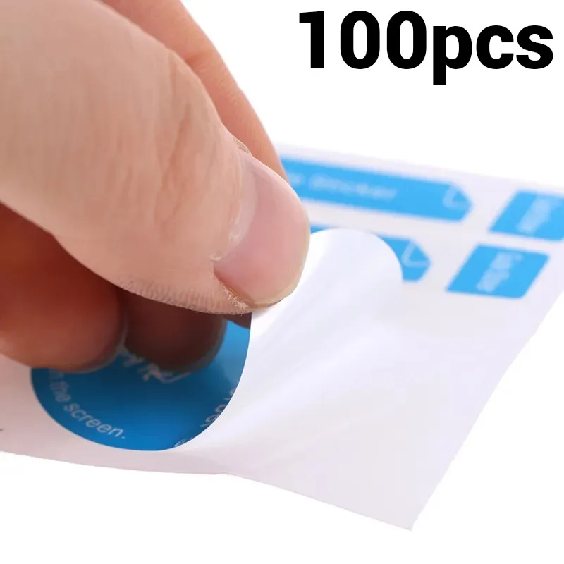 100/1Pcs Dust Removal Sticker for LCD Screen Cleaning Camera Lens Tablet Watches That Need Protection Film Dust-Absorber Paper