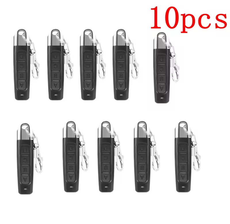 1-50PCS 433mhz Remote Control Duplicator Universal Remote key Copy Clone Replacement Garage Door Keychain RF 433Mhz Transmitter - Image 9