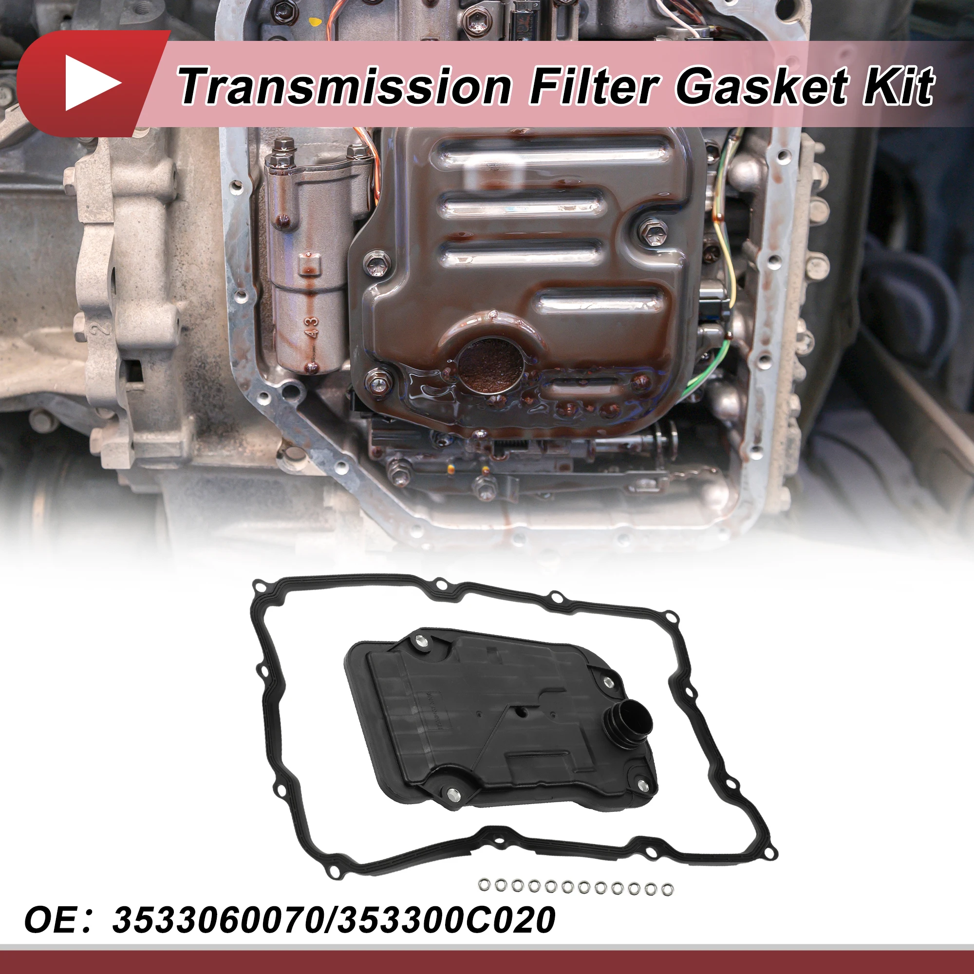 

Комплект фильтров коробки передач UXCELL TB-68LS/AB60E No 3533060070 для Toyota Sequoia