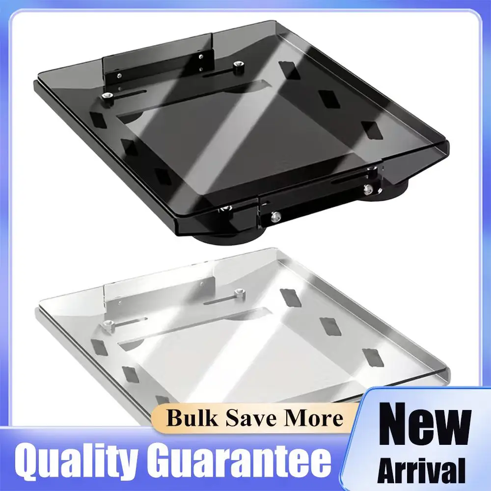 

For Starlink Mini Magnetic Car Mount Aluminum Frame with PC Cover Flat Roof Mounting Kit Magnet Bases for RV Van Truck Boat