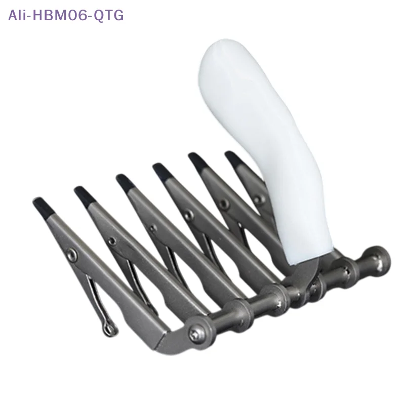 [New] Hot！New Dental Ceramist Hex Clamps Six-tooth Clips For Glazing Porcelain Auxiliary Tool Dental Technician Laboratory