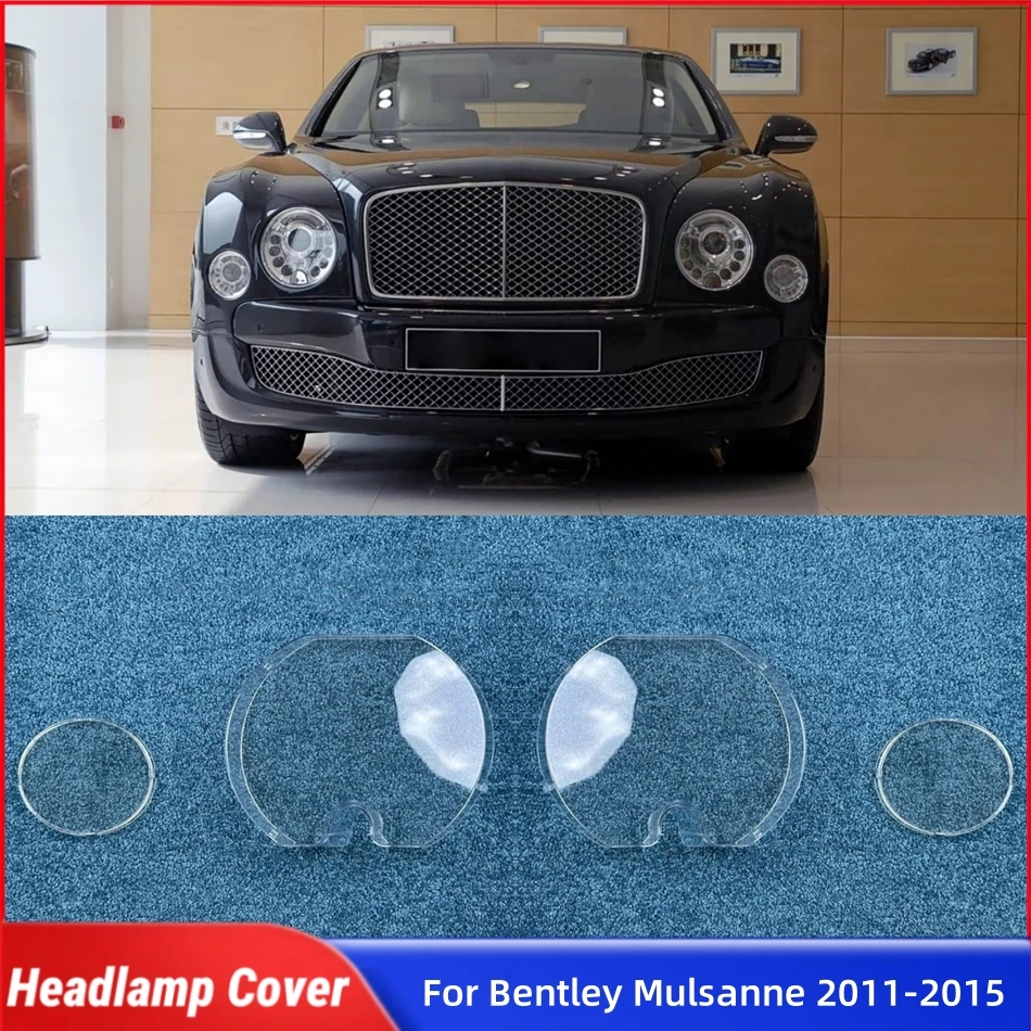 

Для Bentley Mulsanne 2011 2012 2013 2014 2015, аксессуары, крышка фары, передняя фара автомобиля, крышка объектива, корпус фары