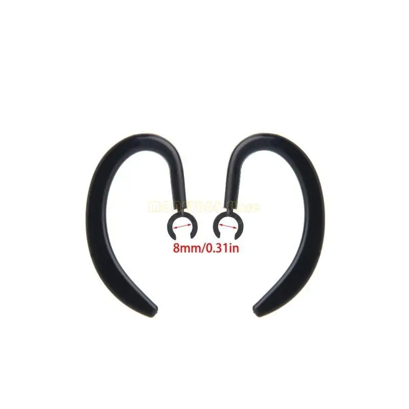 F62C Earhook Holder WirelessEarphone Hearフック格納式シリコンアンチロスト2PCS