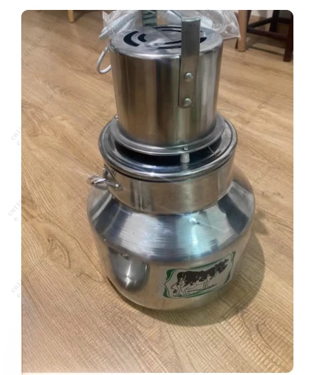Electric Aluminum Butter Churn / Milk Mixer with Stainless Steel Lid