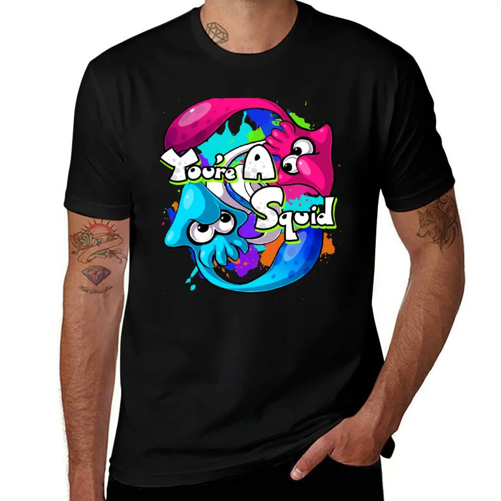 

You're a Squid Now T-Shirt Short sleeve tee heavyweights football t shirt kawaii clothes clothing for men